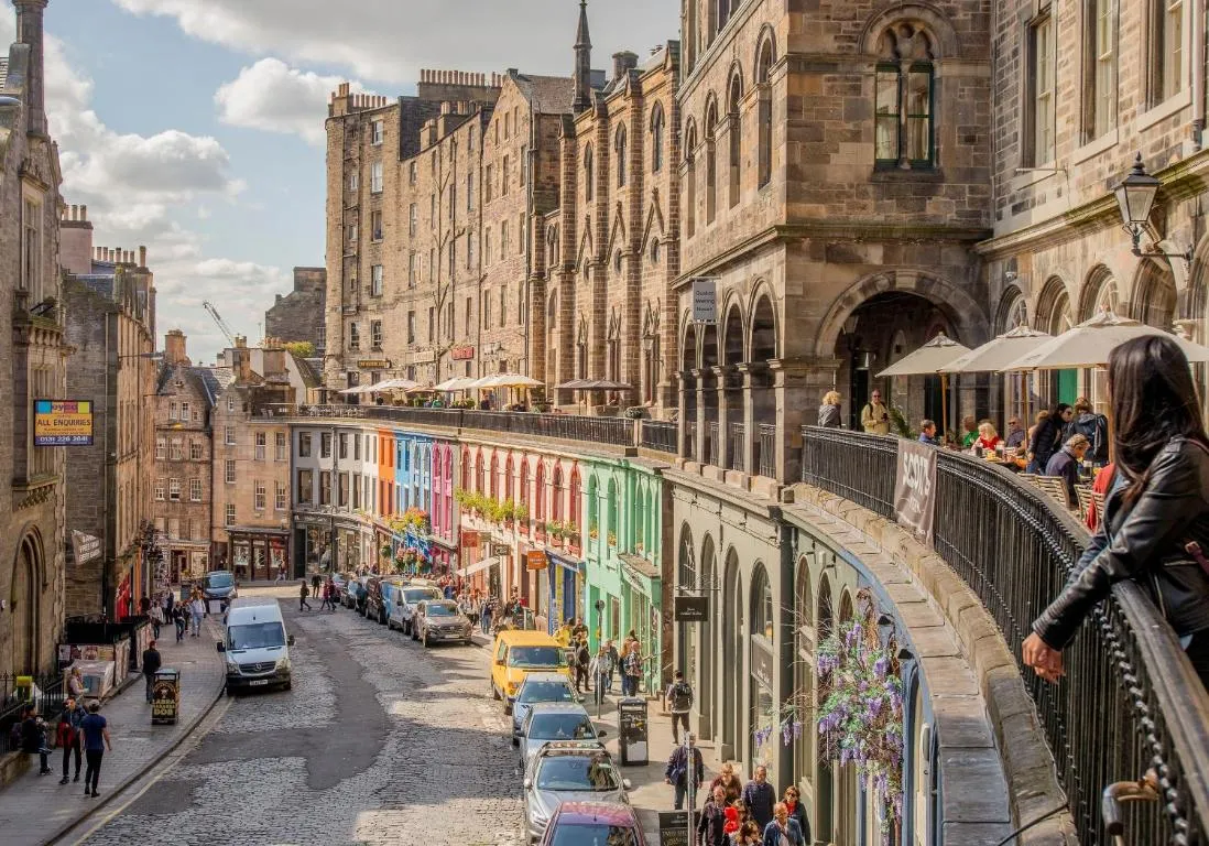 Image of West Bow just off Royal Mile