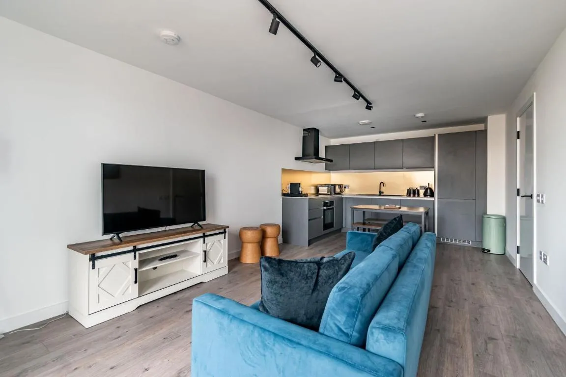 Image of amazing apartments – Great Junction St – by Water of Leith